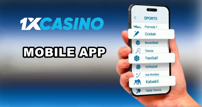 1xCasino mobile apps