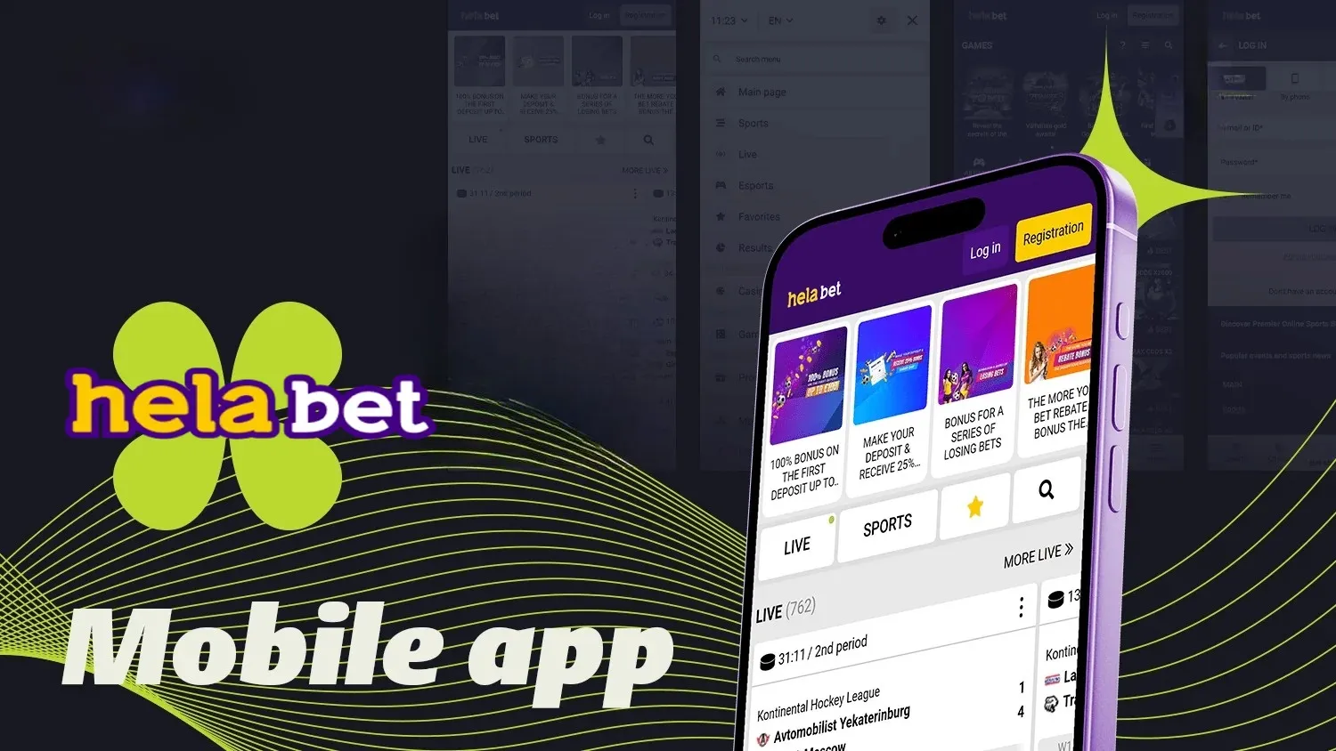 Helabet mobile apps