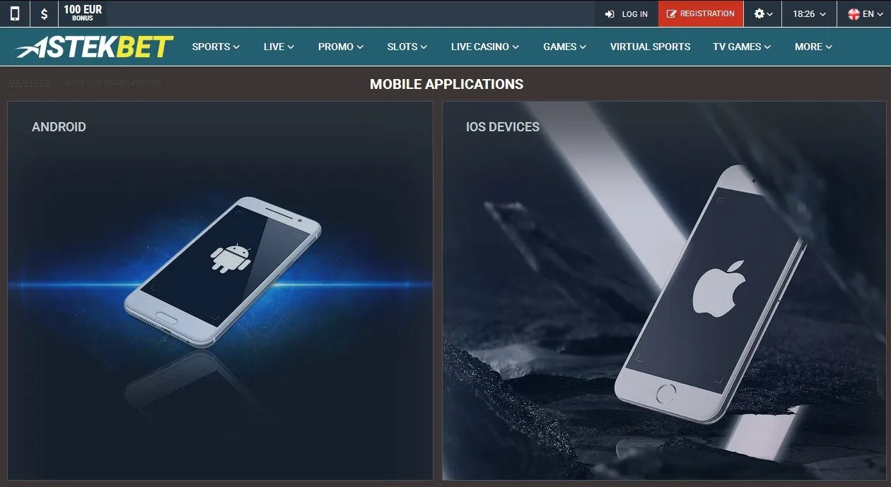 Astekbet mobile app