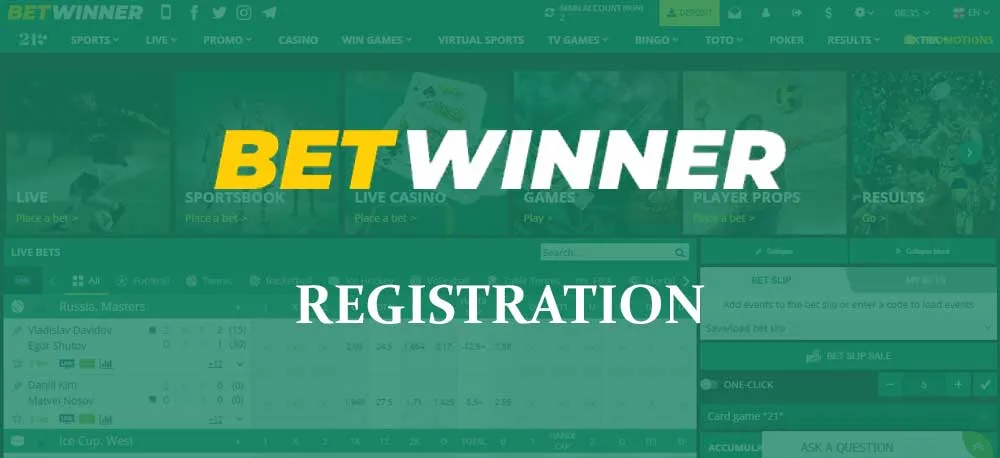 Betwinner registration