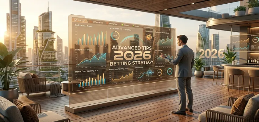Advanced tips for 2026 betting strategy highlighting modern sports betting methods, data analysis and strategic improvements