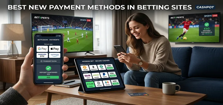 Overview of the best new payment methods used on modern betting sites in 2026