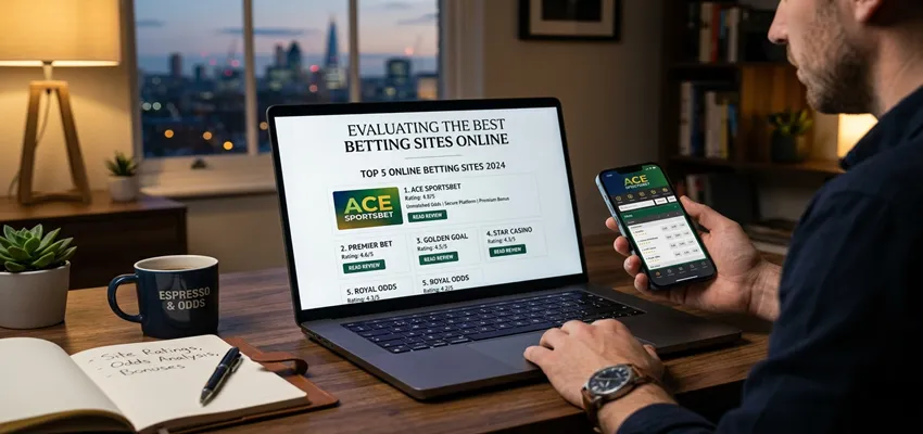 Comparison of online betting platforms highlighting features, odds, and usability ratings