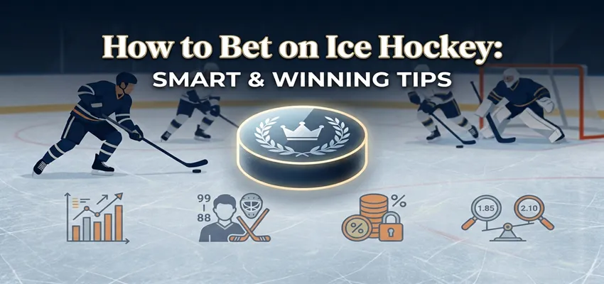 How to bet on ice hockey: smart strategies and winning tips for making informed and profitable wagers