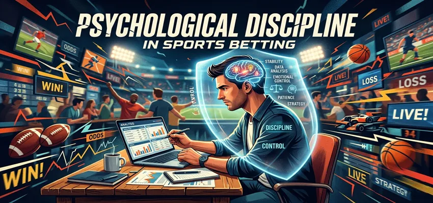Psychological discipline in sports betting focusing on emotional control, mindset and decision making for long-term success