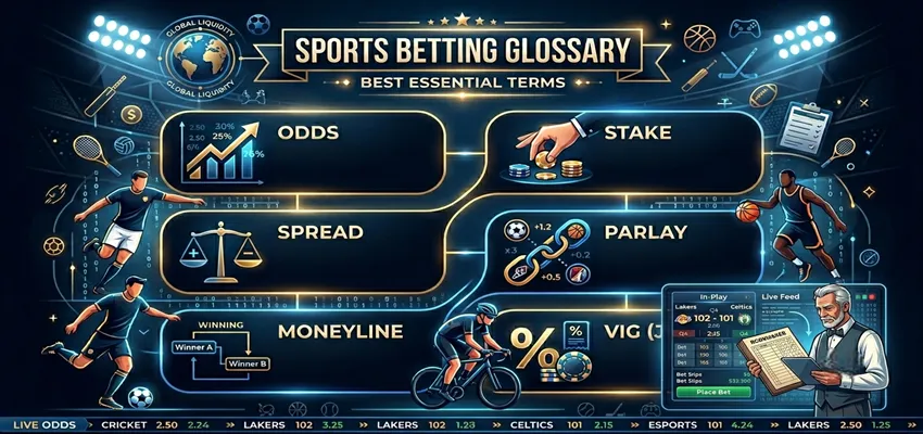 Essential sports betting glossary terms and definitions used in online betting strategies
