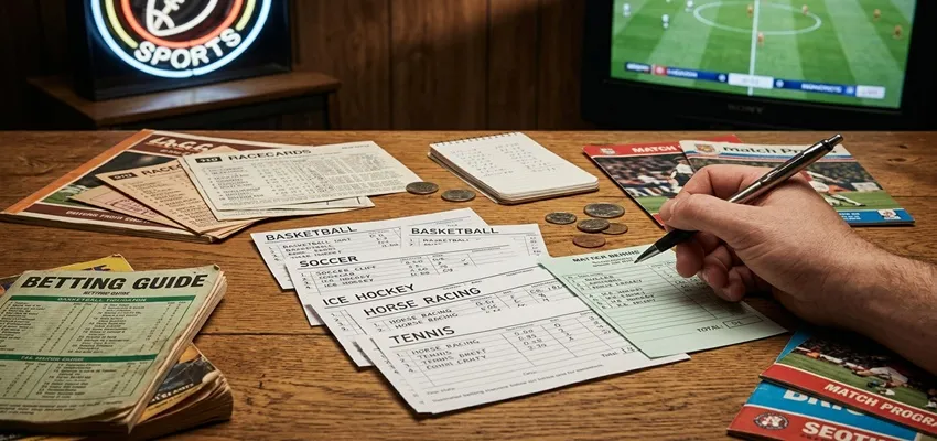Basic concept of sports betting explaining odds, wagers, and betting strategies for beginners learning how sportsbooks work