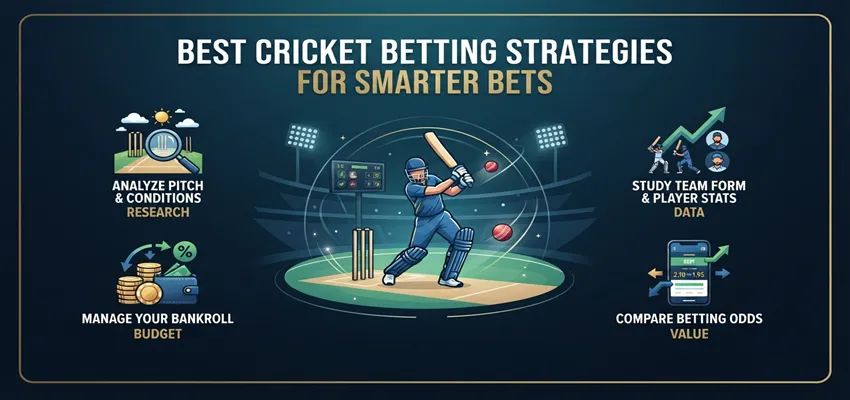 Discover the Best Cricket Betting Strategies to improve your betting decisions and maximize long-term value.