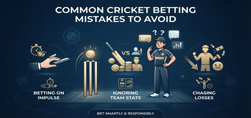Avoid Common Cricket Betting Mistakes and improve your betting strategy with practical expert advice.