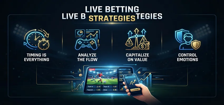 Live betting strategies for real-time sports wagers with tips to analyze odds and make better betting choices