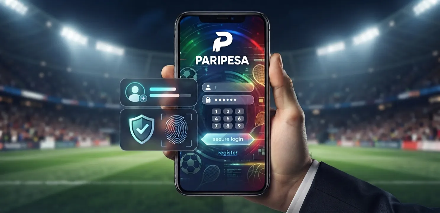 Paripesa registration and login process for creating and accessing a betting account