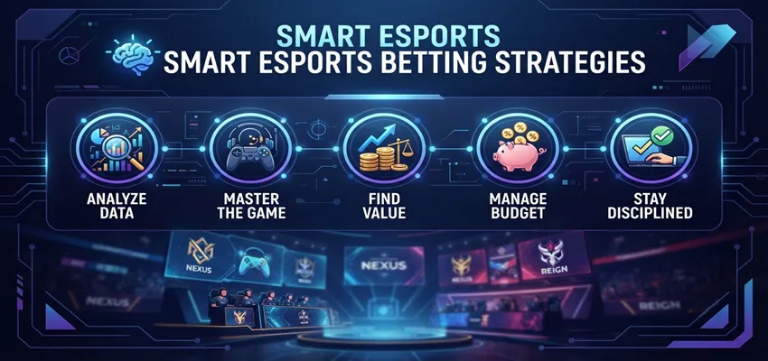 Explanation of how esports betting works, including markets, odds, and wagering process.