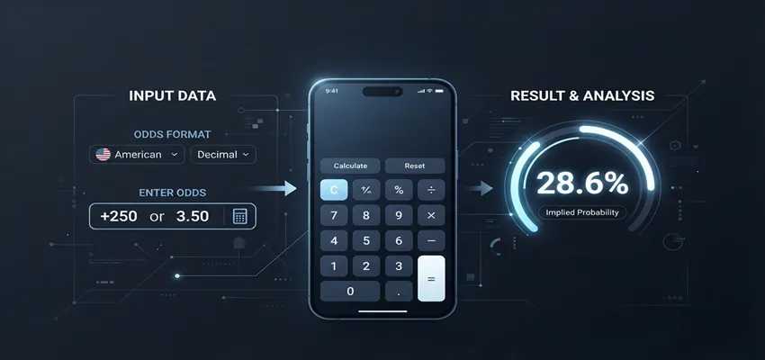 Use an implied probability calculator to convert odds into percentages and make smarter betting decisions with accurate data.
