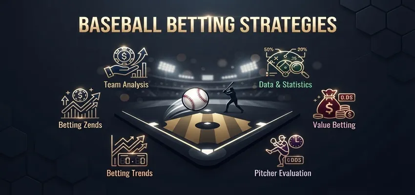 Baseball betting strategies for analysing MLB games and finding better betting opportunities