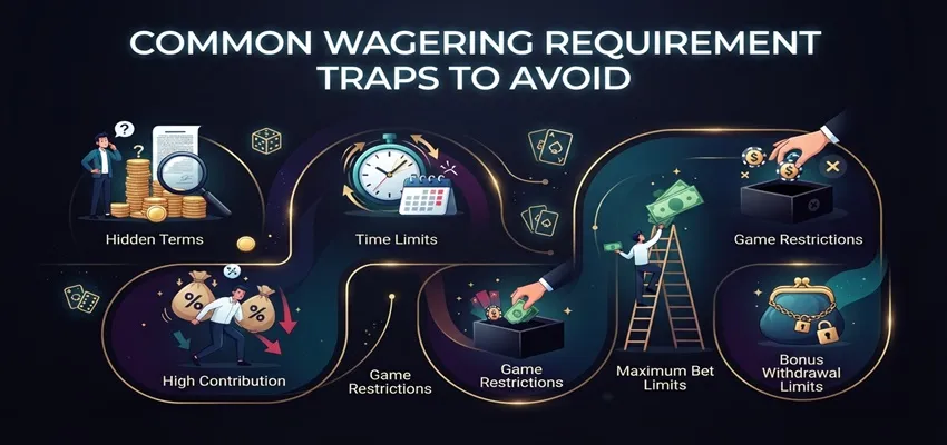 common wagering requirement traps to avoid when claiming bonuses