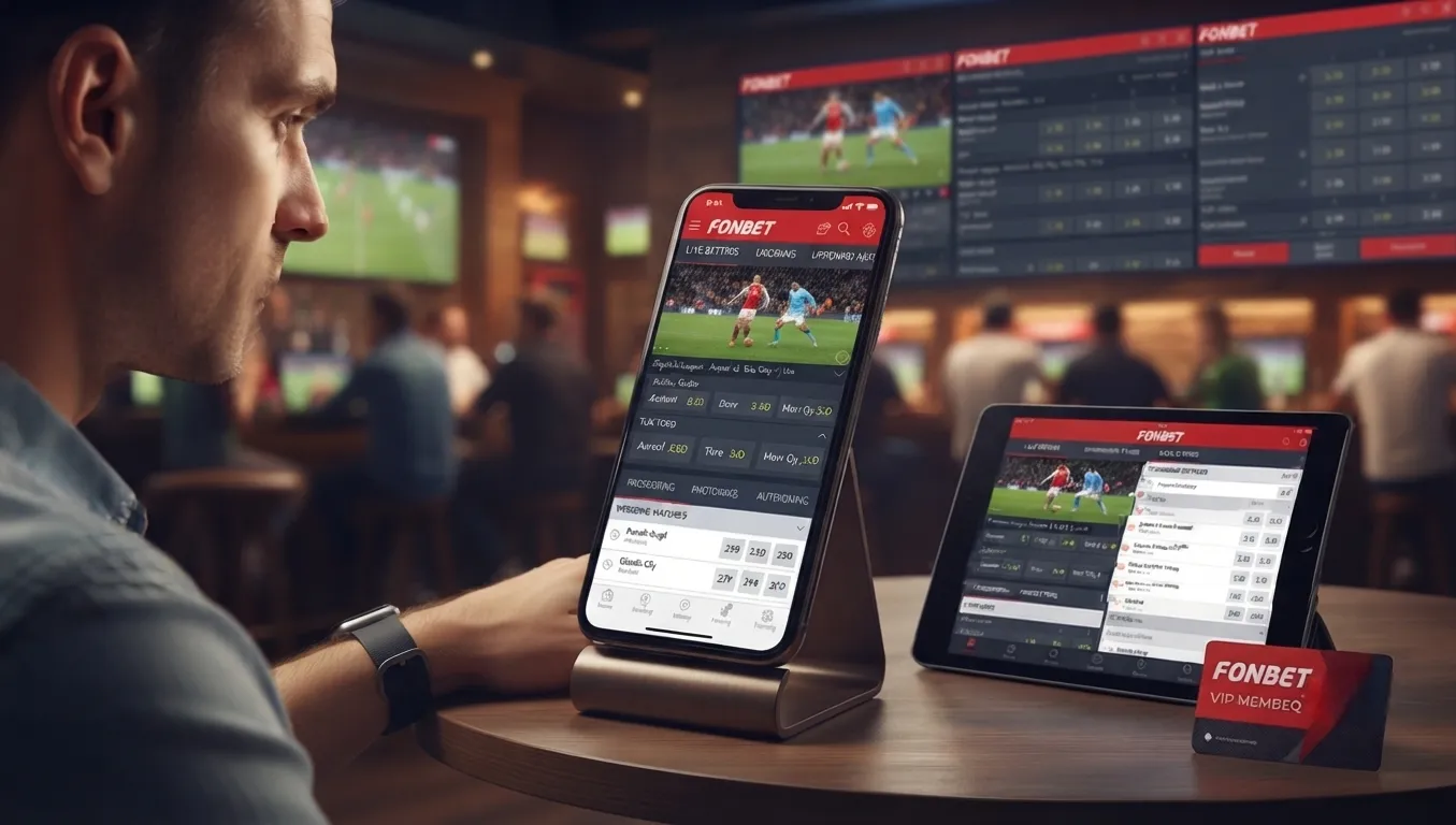 Fonbet mobile app offering convenient betting access, live markets, and account management on smartphones