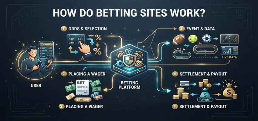 how online betting sites work from account registration to placing bets
