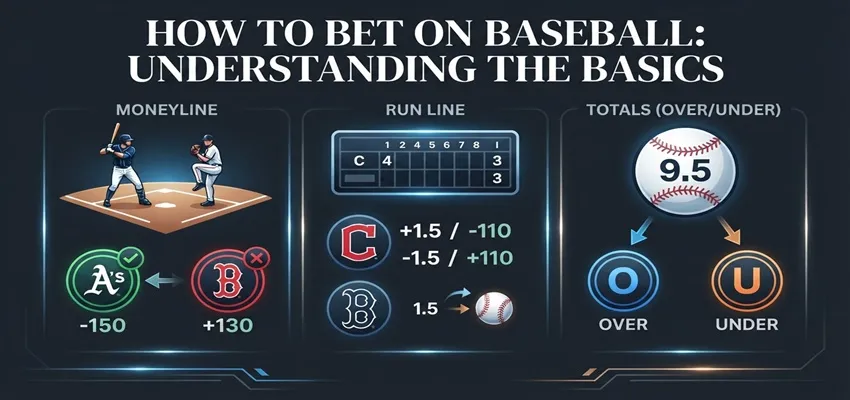 How to bet on baseball with an introduction to MLB betting basics and main markets
