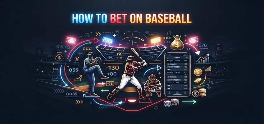 How to bet on baseball with MLB betting markets and odds